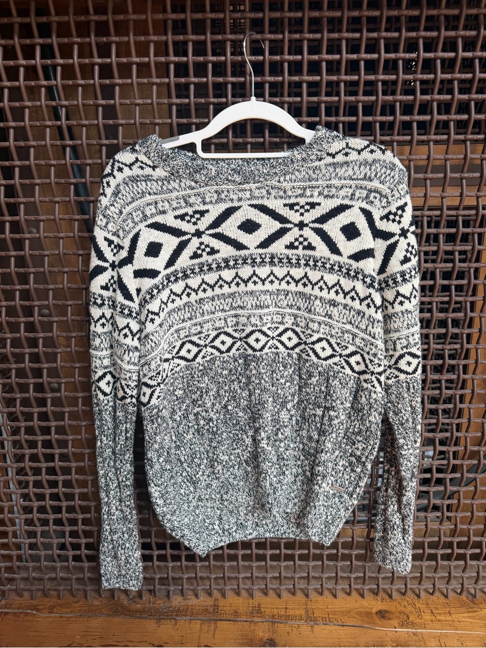 The Normal Brand Women’s Fair Isle Knit Sweater
